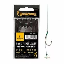 Browning Braid Feeder Leader MPS 6,4kg 0,12mm Gr.8