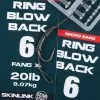 Nash Ring Blow Back Rig Size 06 Barbed 9,07 Kg