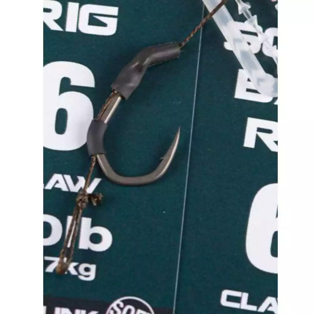 Nash Solid Bag Rig Size 4 Barbed – Bild 2