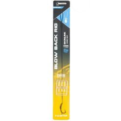 Nash Tube Blow Back Rig Hakengröße 6 Barbless 20 Lbs