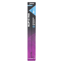 Nash Slip D Rig Hakengröße 6 Barbless 20 Lbs