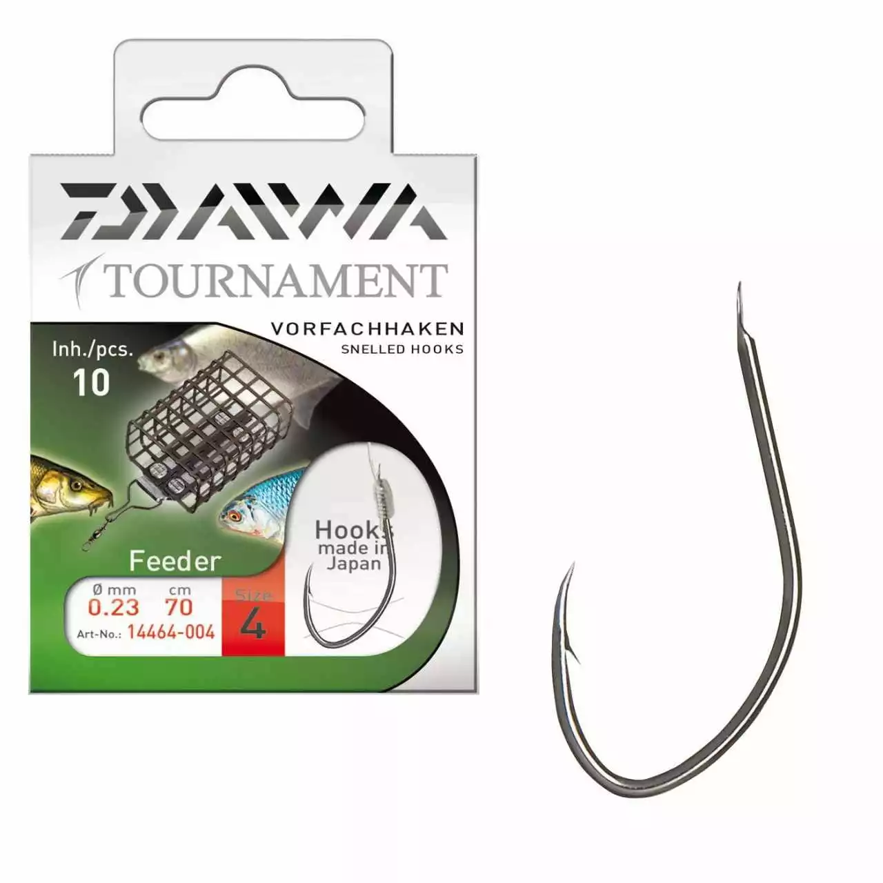 Daiwa Tournament Feederhaken 70cm 10 Stück
